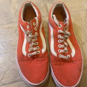 Low peach colored vans